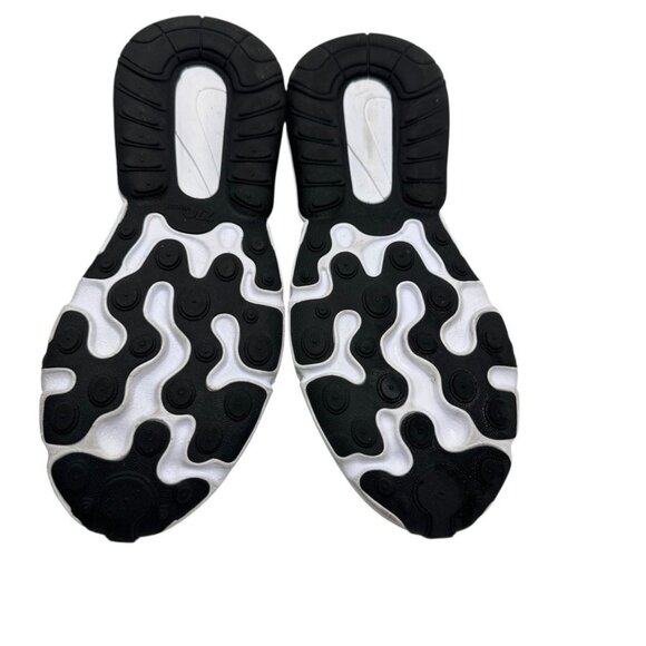 Nike Air Max 270 React White Blue Red Yellow Women’s Size 7 Running Sneakers - Picture 13 of 14